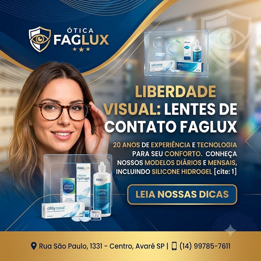 20 Anos de Experiência em Lentes de Contato