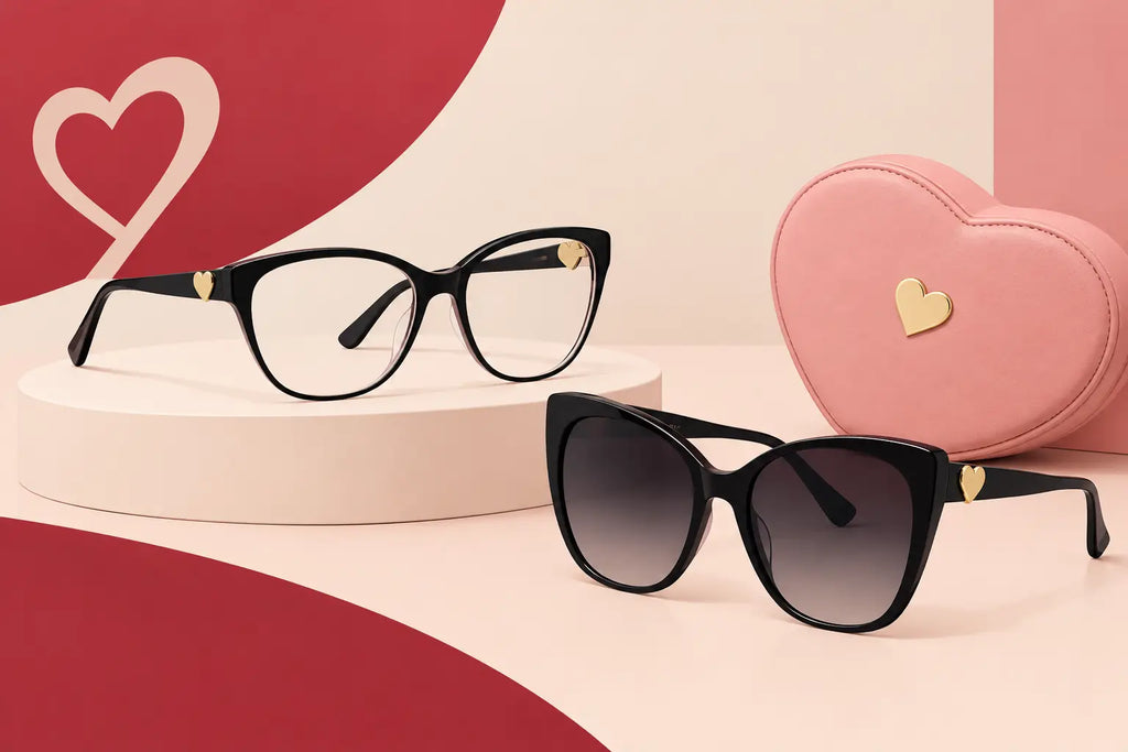 Óculos de Grau e Sol Love Moschino para Você