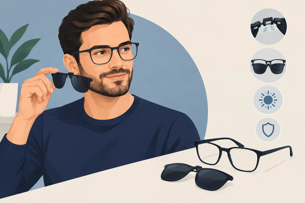 Como escolher óculos clipon magnético sem errar