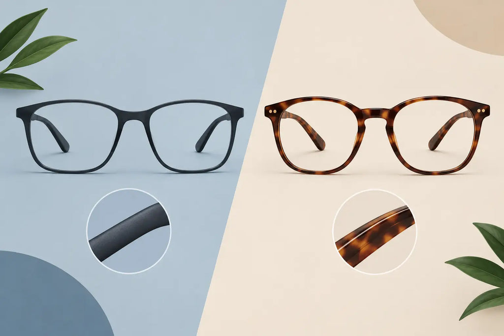 Nylon versus acetato: qual armação escolher?