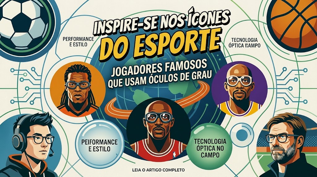 Jogadores Famosos que Usam Óculos de Grau