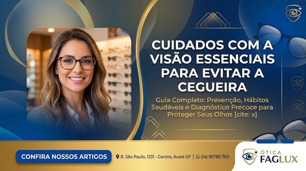Cuidados com a Visão Essenciais para Evitar a Cegueira