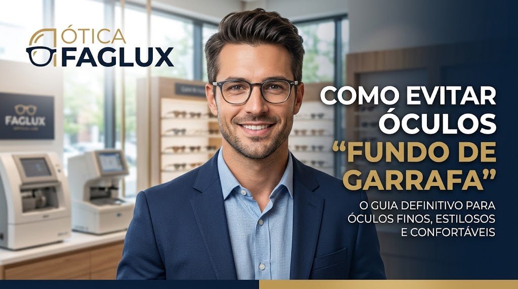 Como evitar óculos fundo de garrafa?