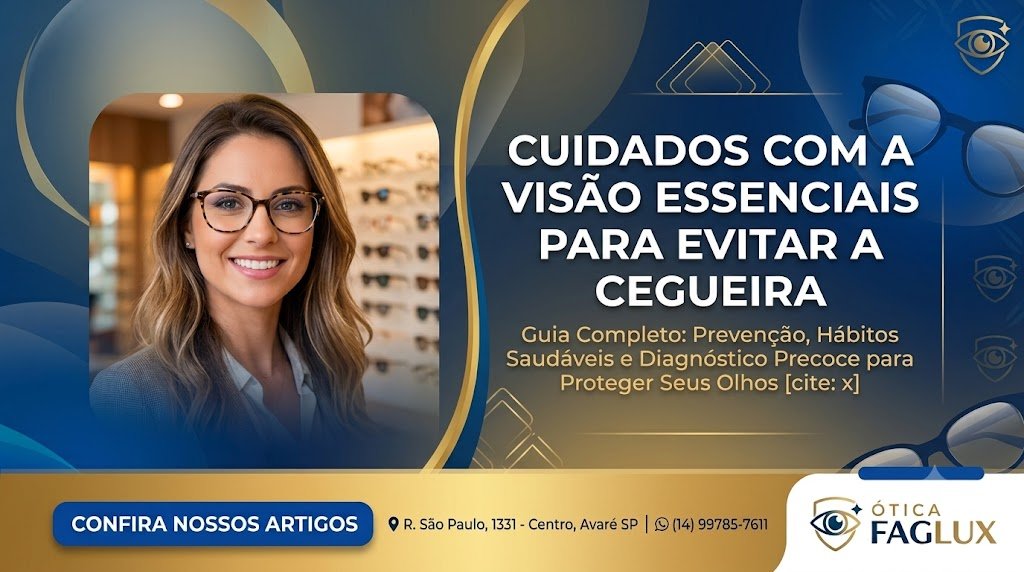 Cuidados com a Visão Essenciais para Evitar a Cegueira