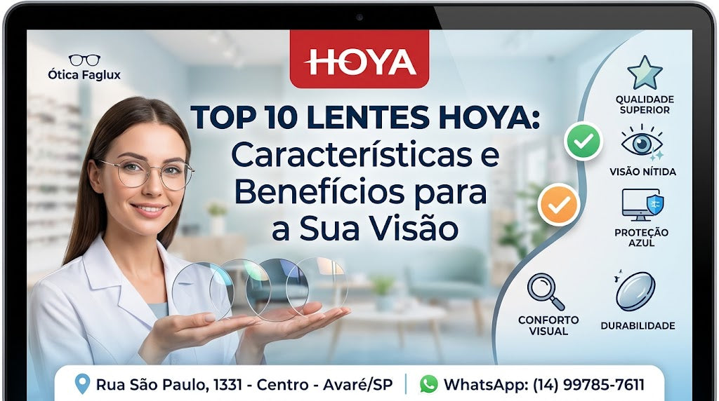 Top 10 Lentes Hoya: características e benefícios