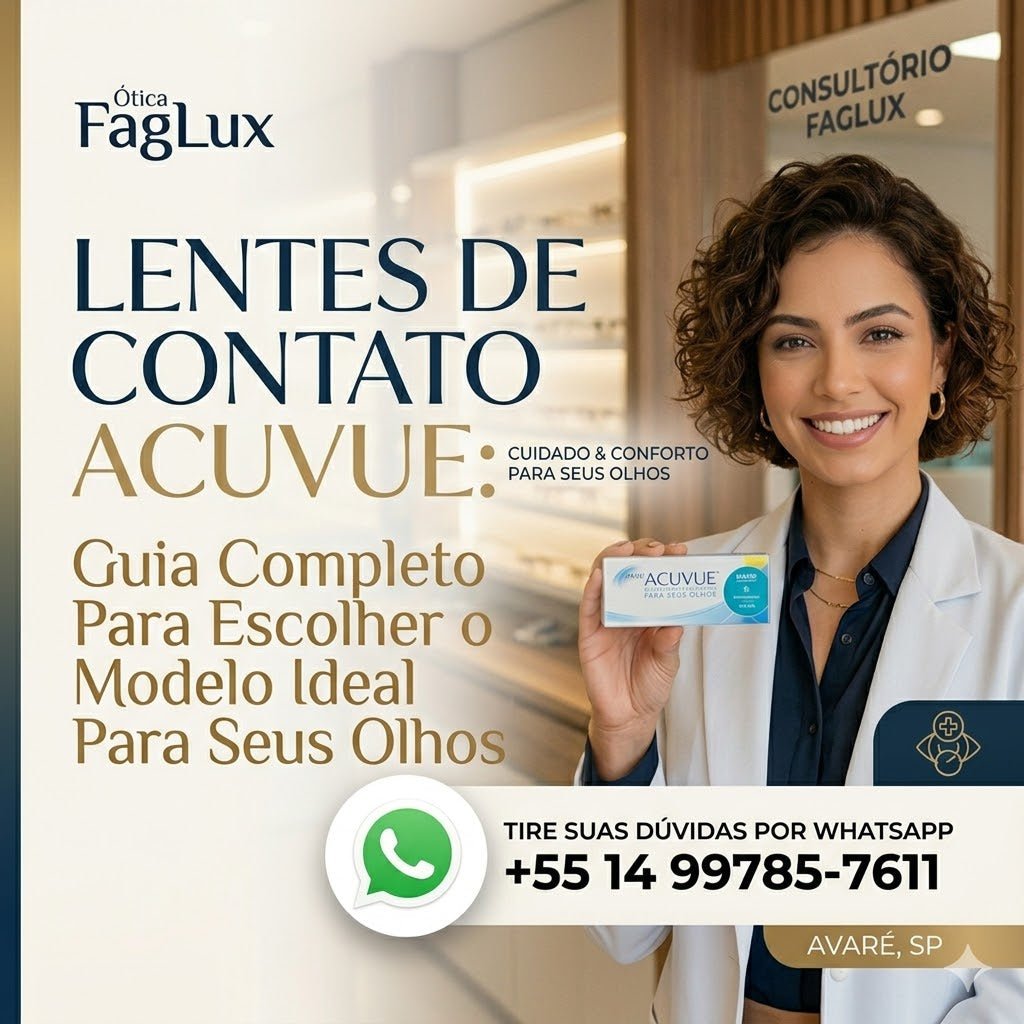 Lentes de Contato ACUVUE: Guia Completo