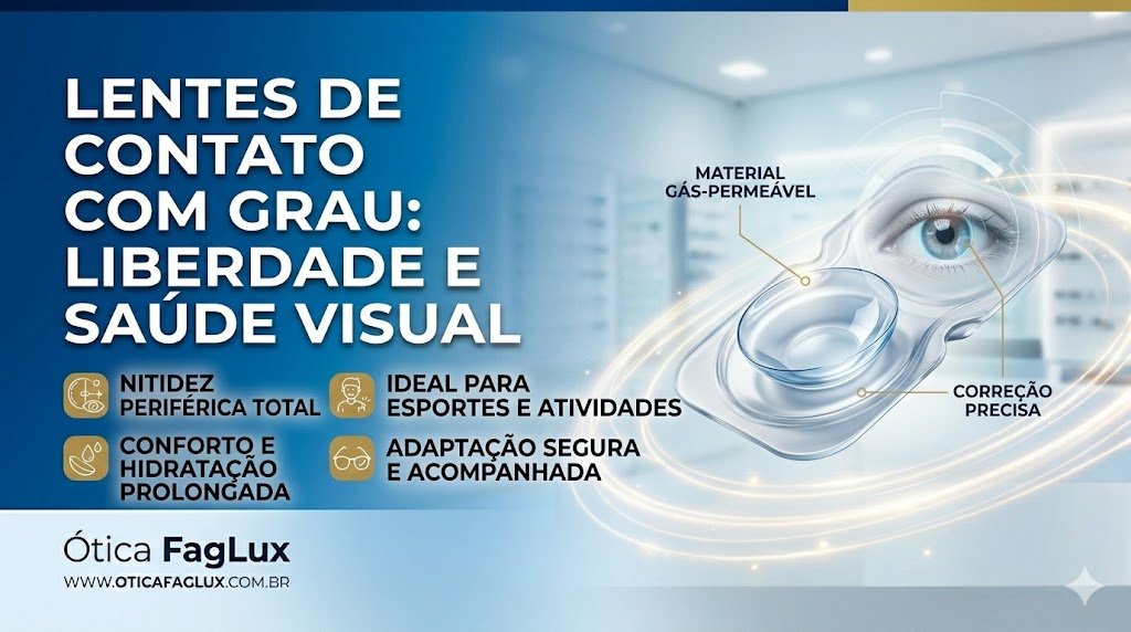 Lentes de Contato com Grau Saiba Mais