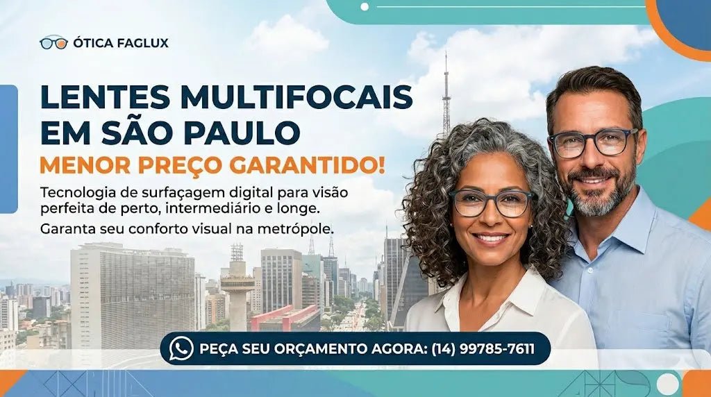 Lentes Multifocais em São Paulo
