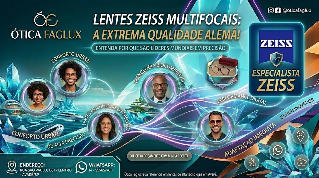 Lentes Zeiss Multifocais: Por Que Elas São Sinônimo de Extrema Qualidade