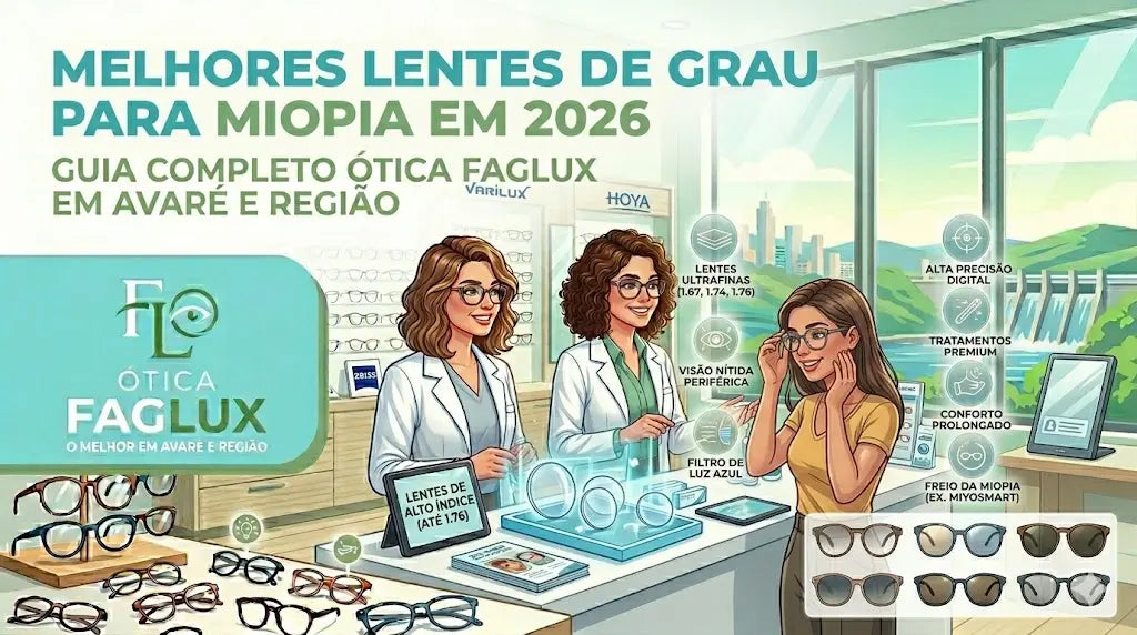 As Melhores Lentes de Grau para Miopia em 2026
