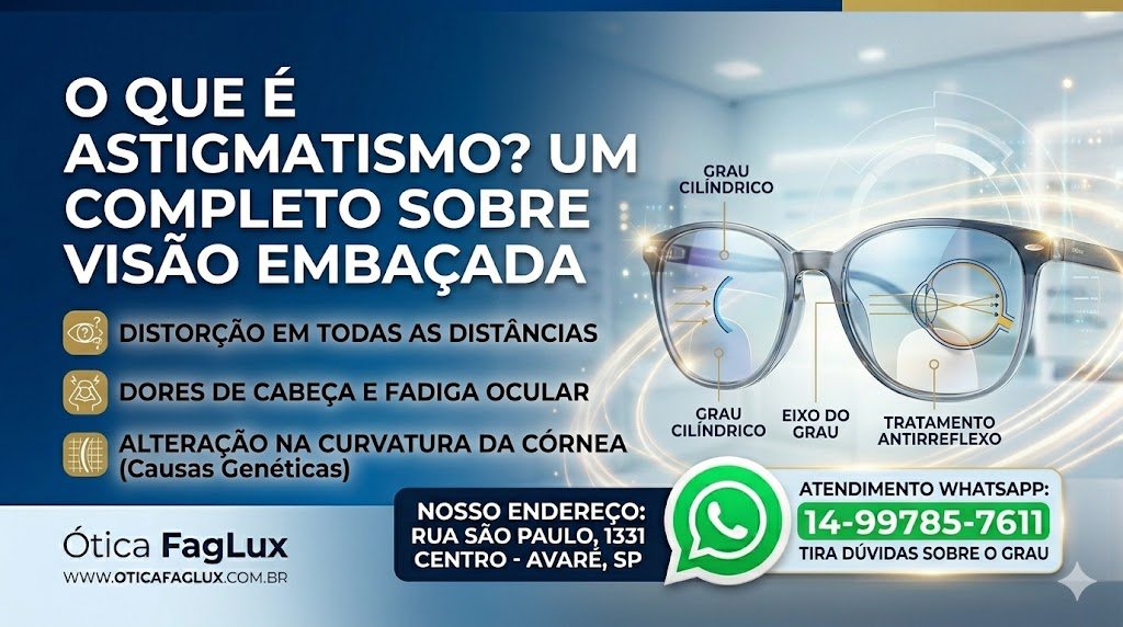 O que é Astigmatismo? Saiba mais