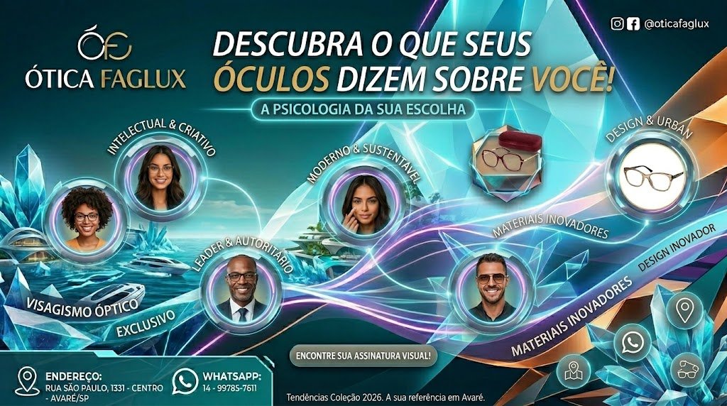 O Que Seus Óculos Dizem Sobre Você?