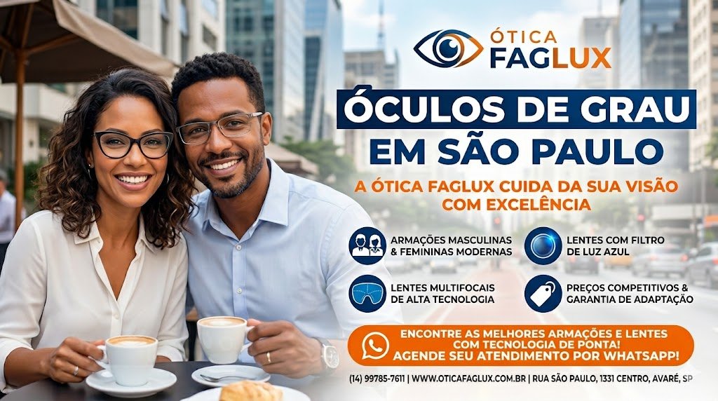 Óculos de Grau em São Paulo. Saiba mais