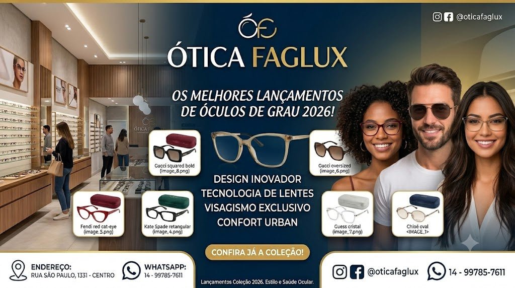 Os 20 Melhores Modelos de Armações de Óculos