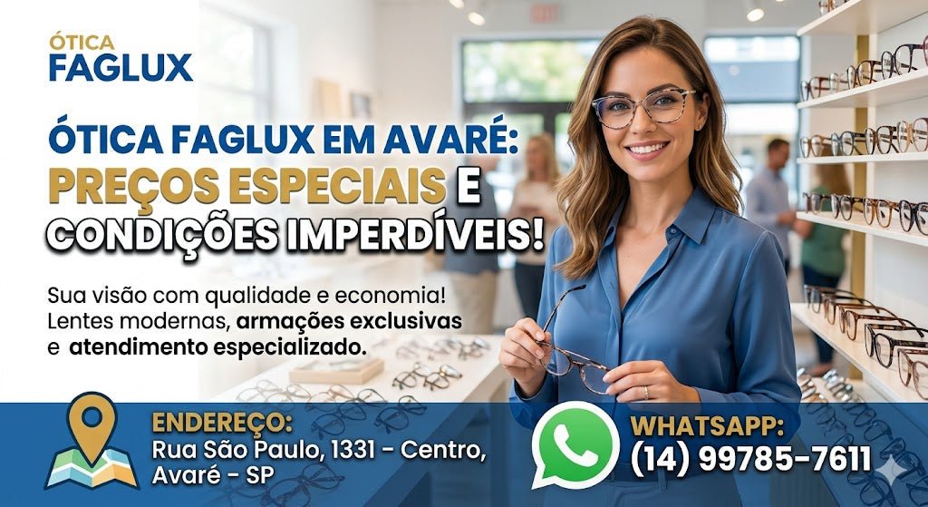 Ótica com Preços Especiais em Avaré