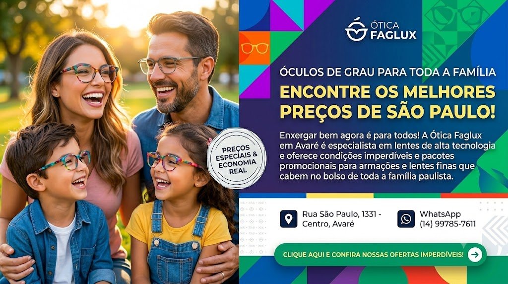 Preços Especiais em Óculos de Grau em São Paulo