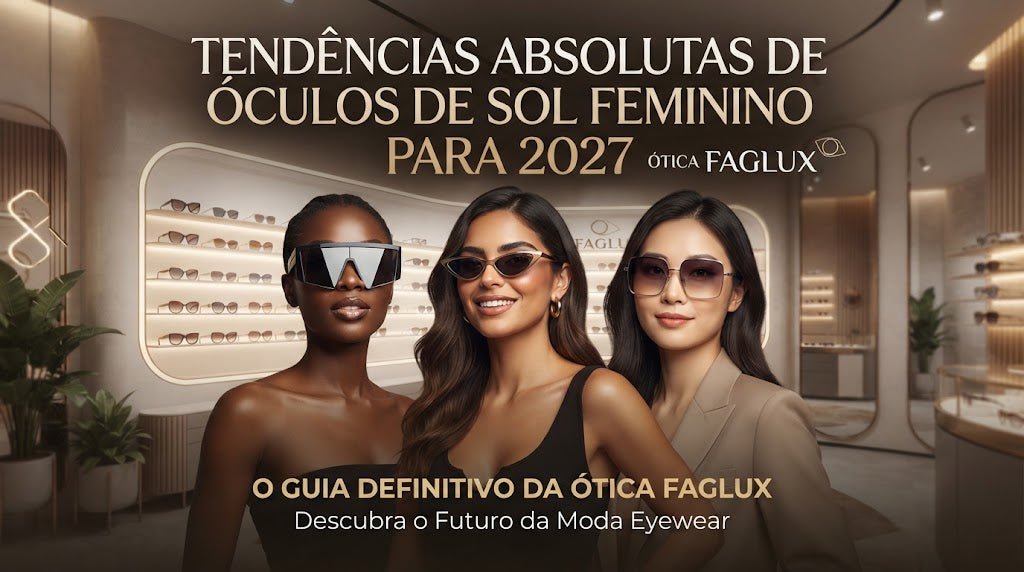 Tendências Absolutas de Óculos de Sol Feminino para 2027