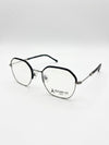Óculos de Grau Siloam Paris 2837 49 Grey/M.Black
