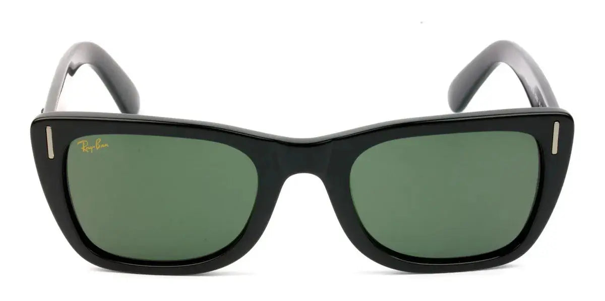 Óculos De Sol Ray Ban Caribbean Rb2248 901/31 52mm Quadrado G15 Preto Preto Ray-Ban