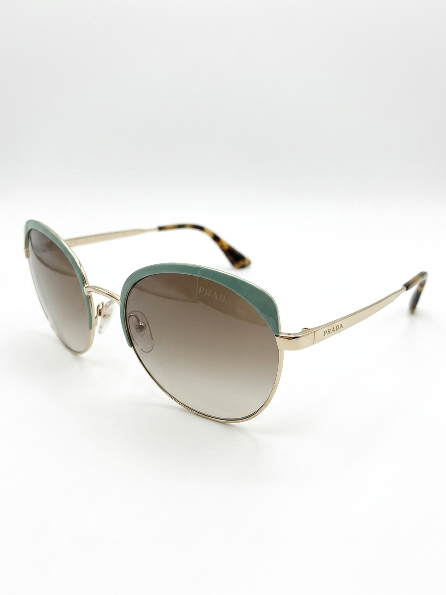 Óculos de sol Prada PR54 SS UEZ4K1 com armação em acetato e lentes escuras, estilo moderno e elegante