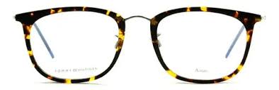 Óculos de grau Tommy Hilfiger TH1621/G com armação preta e lentes retas, modelo elegante e moderno.