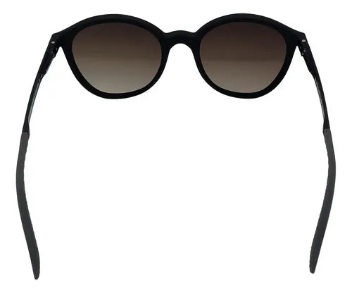 Óculos de sol Mormaii Deli M0080 ABU34 com armação preta e lentes espelhadas, estilo moderno e proteção solar categoria 02.