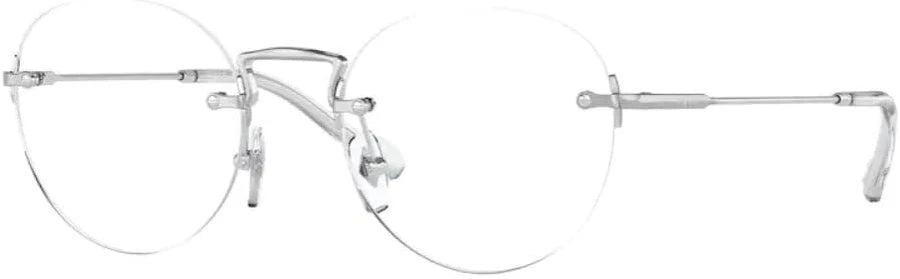 Óculos de grau Vogue Balgriff VO4218 323 com armação preta, lentes transparentes e design elegante para uso diário.