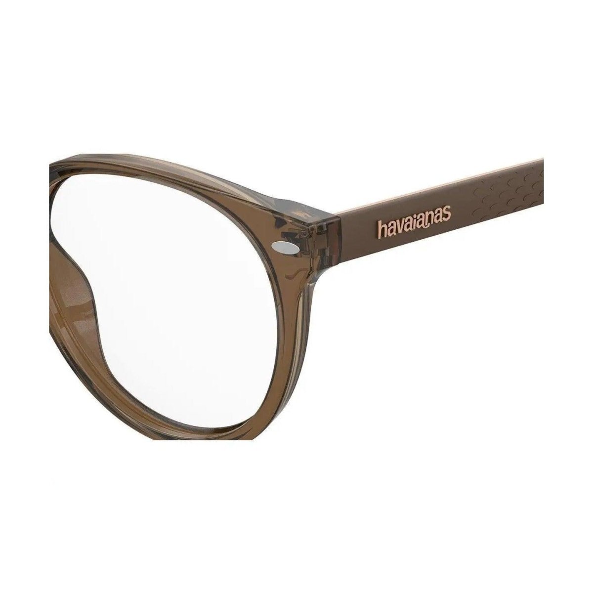Armação Para Óculos Havaianas Prainha/V 09Q 4920 - 49 Marrom - Ótica FagLux