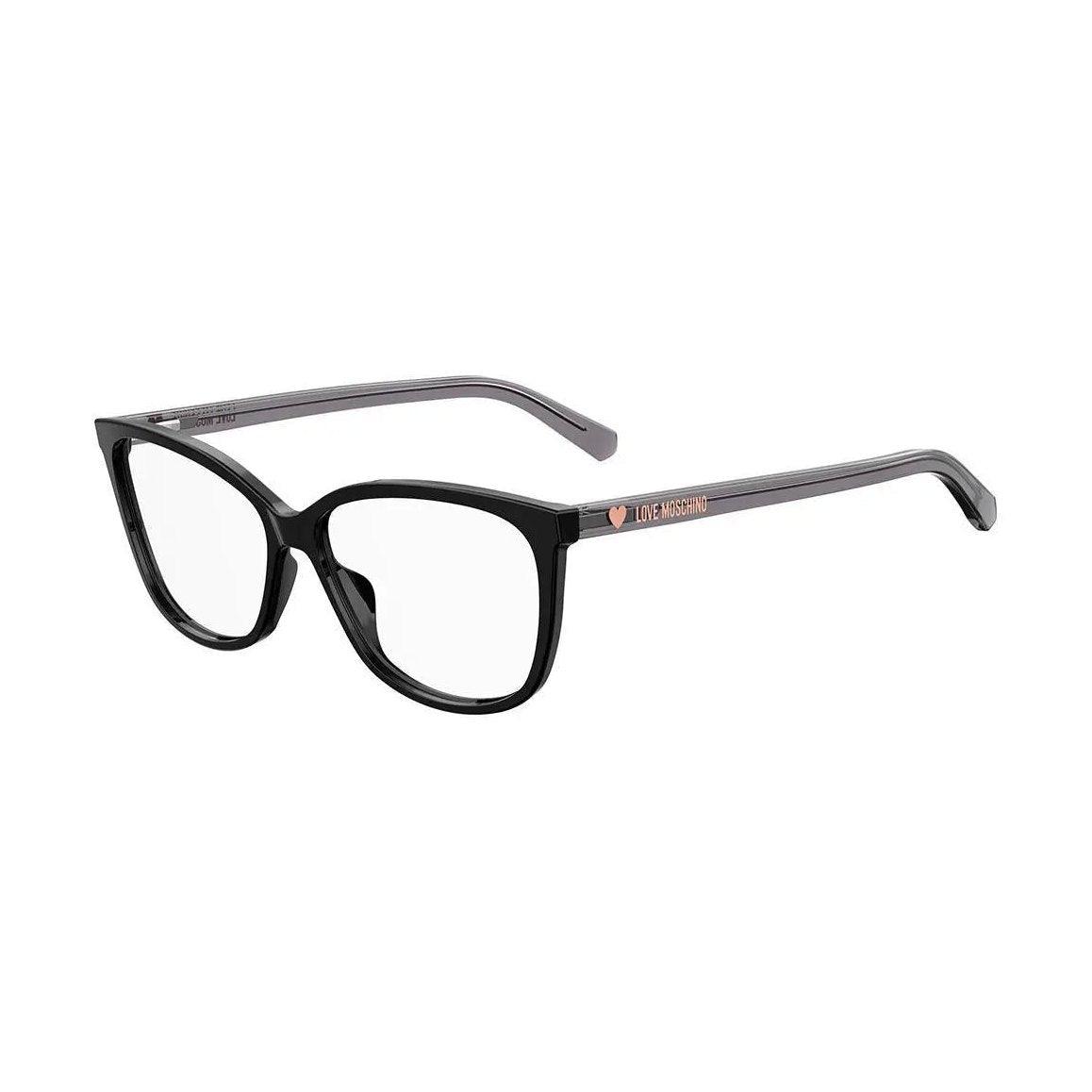 Armação Para Óculos Moschino Love Mol546 807 / 55 - Preto - Ótica FagLux