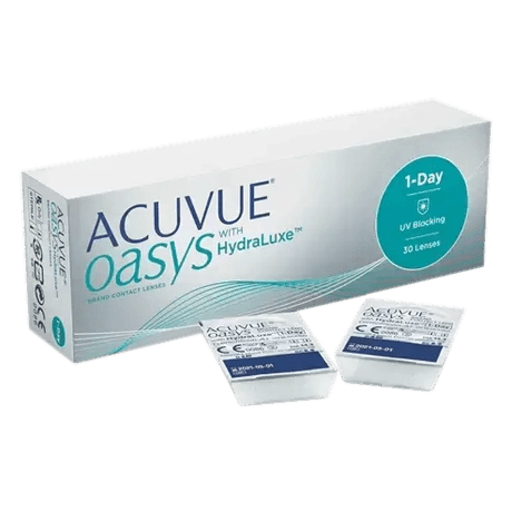 Lentes de Contato Acuvue Oasys 1-Day com Hydraluxe - Ótica FagLux