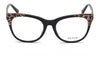 Óculos de Grau Guess Gu2819 001 Feminino Gatinho Preto