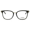 Óculos de Grau Chloé Ce2734 004 53 Preto/Dourado