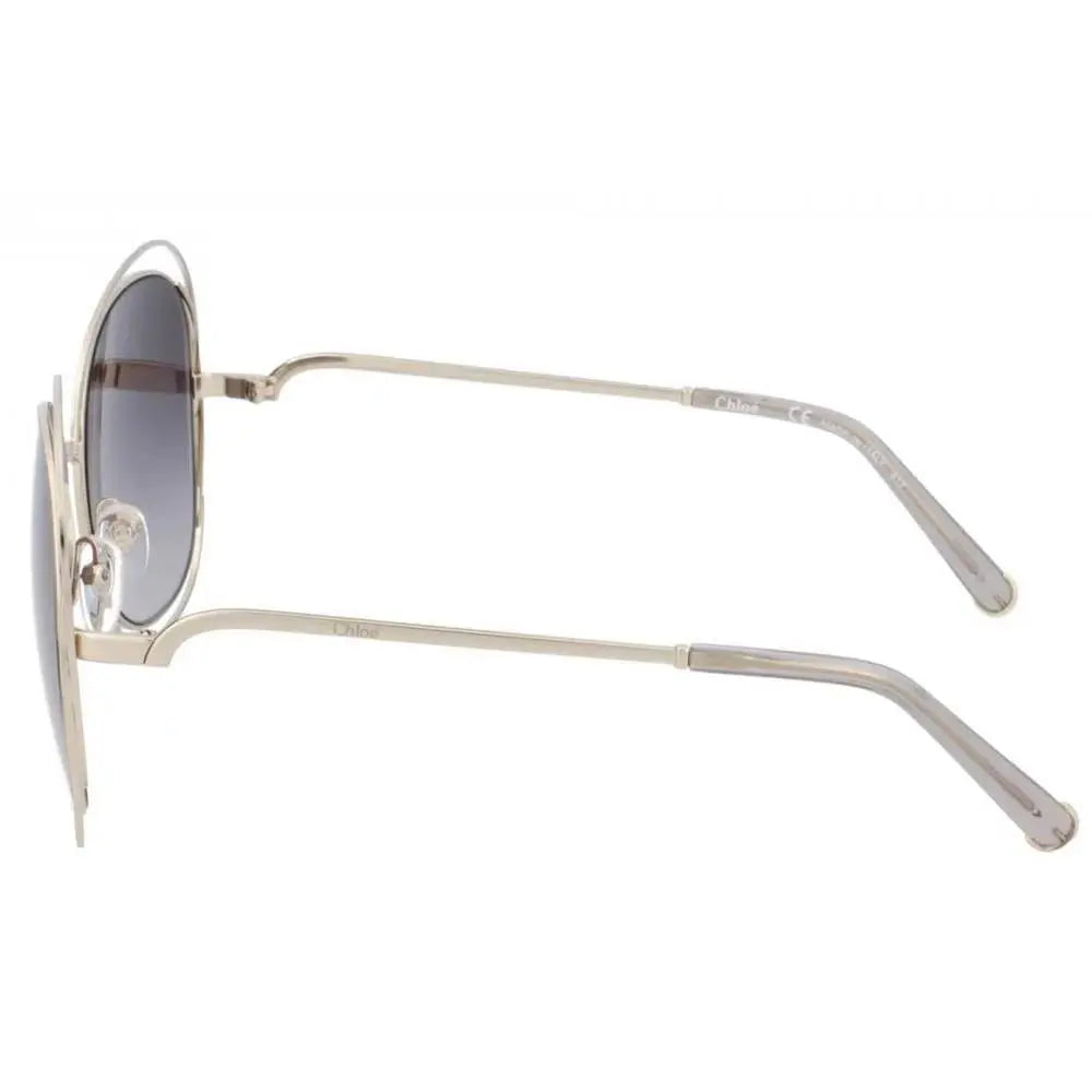 Óculos Chloé Carlina Ce119S 734 60 Prateado/Cinza - Ótica Vision Care
