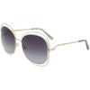 Óculos de Sol Chloé Carlina Ce119S 734 60 Prateado/Cinza