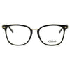 Óculos de Grau Chloé Ce2734 004 53 Preto/Dourado