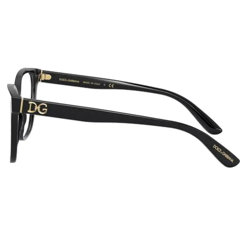 Óculos de Grau Dolce & Gabbana DG3321 501 54 - Preto - Ótica Vision Care