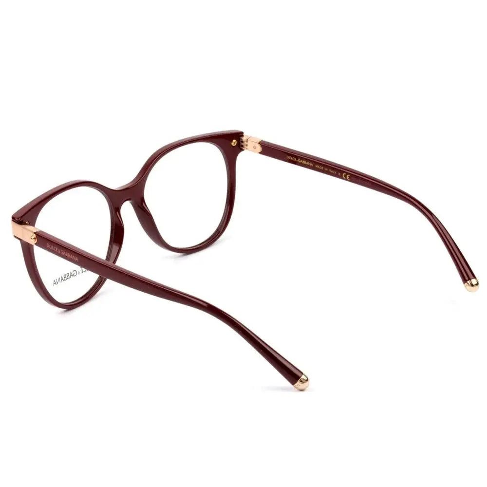 Óculos de Grau Dolce & Gabbana DG5032 Vinho 3091 53 - Ótica Vision Care