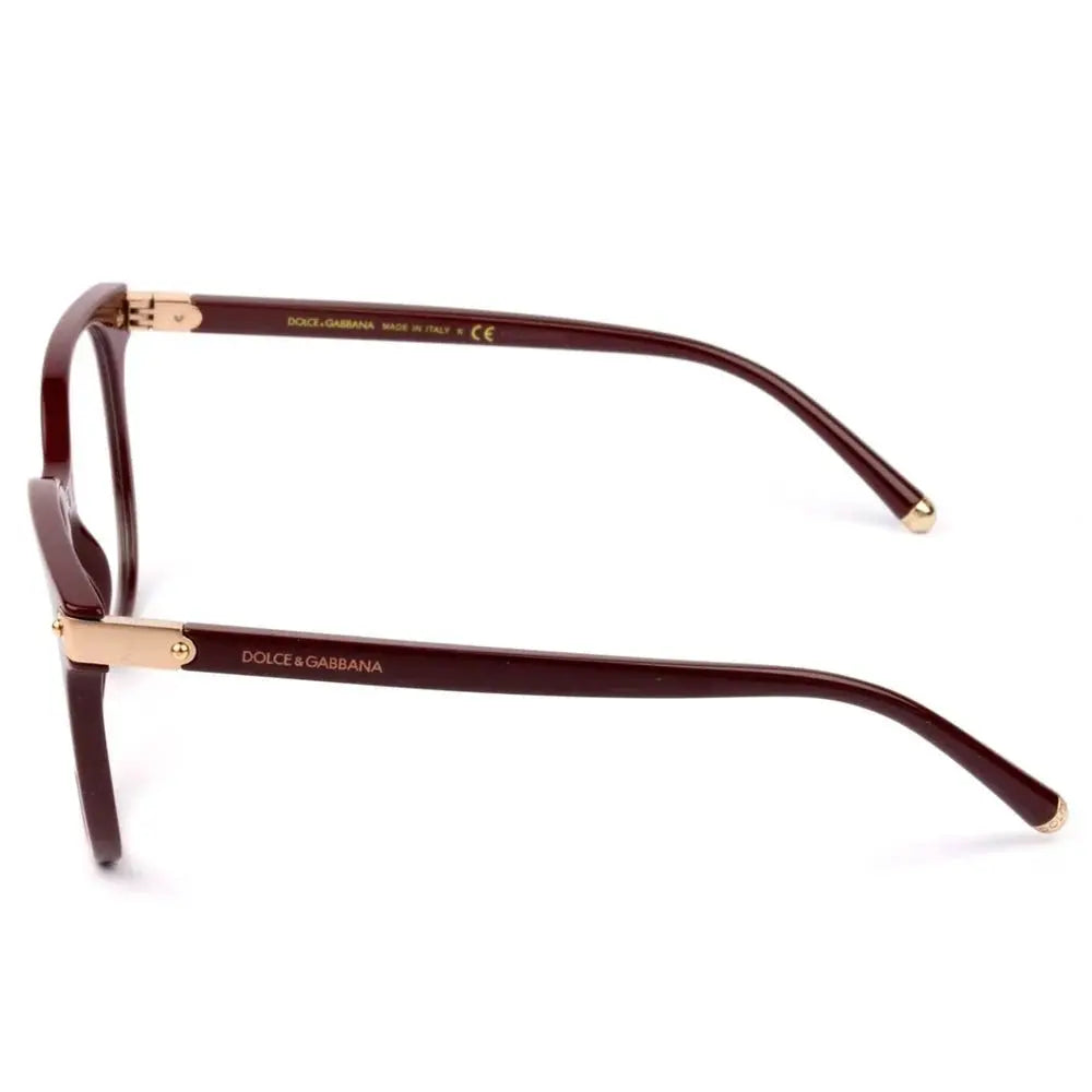 Óculos de Grau Dolce & Gabbana DG5032 Vinho 3091 53 - Ótica Vision Care