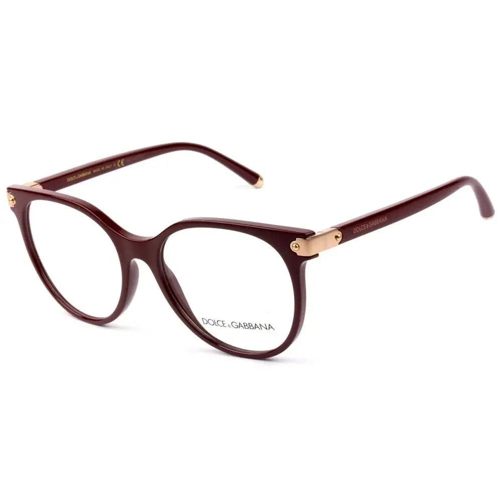 Óculos de Grau Dolce & Gabbana DG5032 Vinho 3091 53 - Ótica FagLux