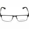 Óculos de Grau Emporio Armani EA1075 3001 Preto Lente Tam 55