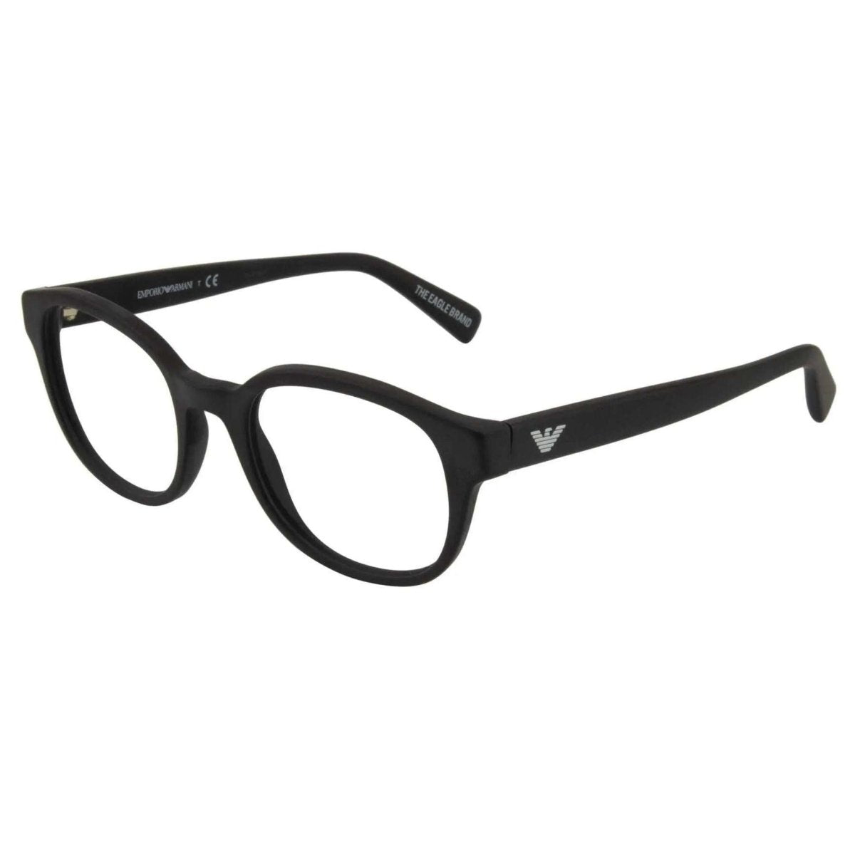 Óculos de Grau Emporio Armani Ea3161 Preto Fosco 5042 51 - Ótica FagLux