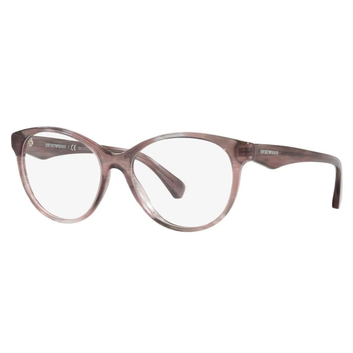 Óculos de Grau Emporio Armani Ea3180 Lilás Transparente 5885 53 - Ótica FagLux