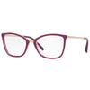 Óculos de Grau Grazi GZ3065 Roxo Brilho e Dourado