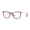 Óculos de Grau Grazi GZ3065 Roxo Brilho e Dourado