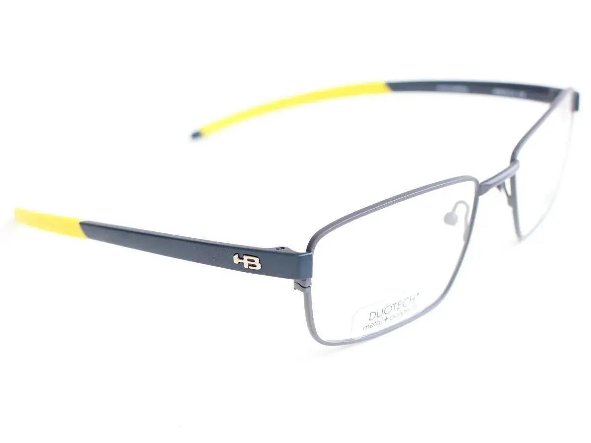 Óculos De Grau Hb Duotech 93424 Matte Graphite / M. Navy - Ótica Vision Care