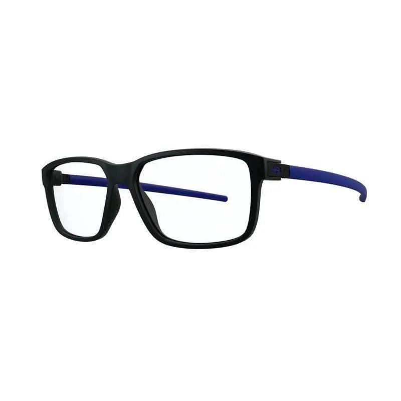 Óculos De Grau Hb Duotech M 93142 Matte Black D. Blue - Ótica FagLux