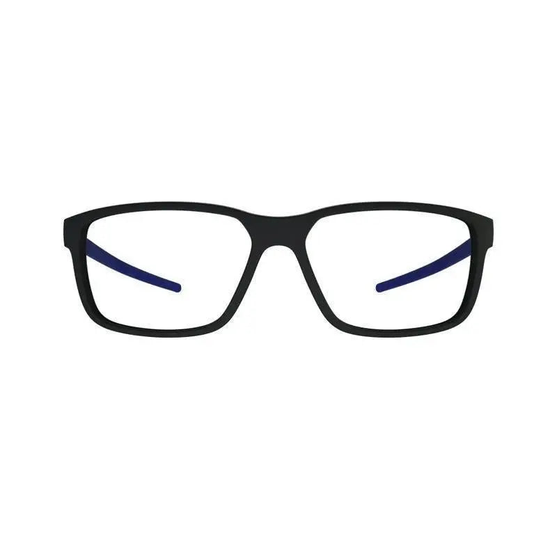 Óculos De Grau Hb Duotech M 93142 Matte Black D. Blue - Ótica Vision Care