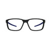 Óculos De Grau Hb Duotech M 93142 Matte Black D. Blue