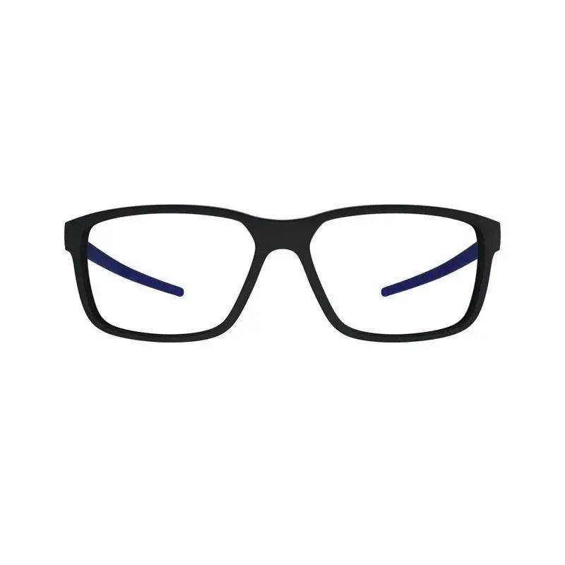 Óculos De Grau Hb Duotech M 93142 Matte Black D. Blue - Ótica FagLux