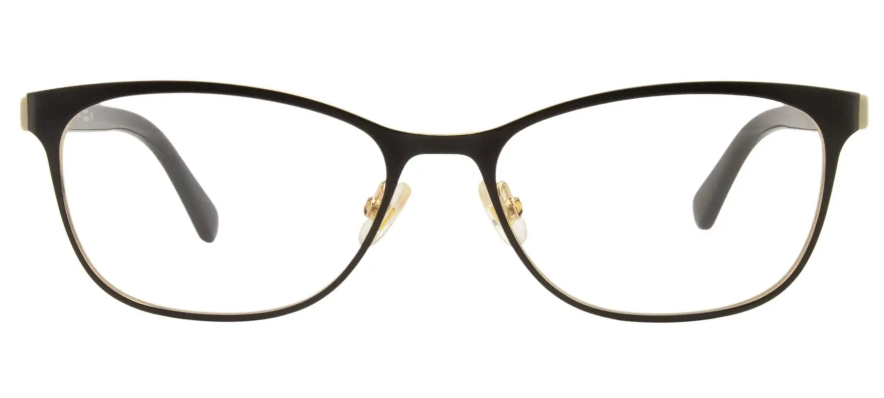 Óculos de Grau Kate Spade Jonae - Preto/Dourado - 807/53 - Ótica Vision Care